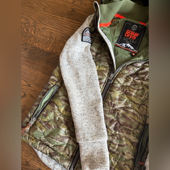 Superdry Men’s Storm Zip Hoodie Jacket Size Small - Picture 4 of 4